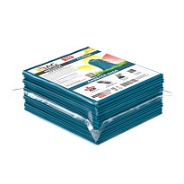 Мешки для мусора 160 л, светло-синие, в пачке 10 шт., ПВД, 40 мкм, 900х1100 мм, i-Bag в Коврове