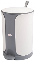 Контейнер для мусора Sтилъ с педалью 11 л серый 11 серый в Коврове