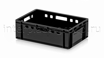 Ящик для мяса и колбасных изделий Е-2 черный в Коврове Ящик для мяса и колбасных изделий Е-2 черный в Коврове