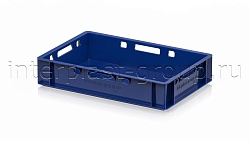 Ящик для мяса и колбасных изделий Е-1 темно-синий