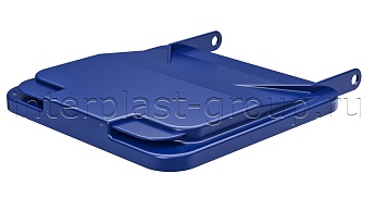 Комплект крышки для контейнера 120 л. синяя  синий в Коврове