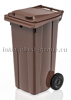 Мусорный контейнер 120 л коричневый 120 коричневый в Коврове