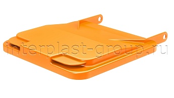 Комплект крышки для контейнера 120 л. оранжевая  оранжевый в Коврове