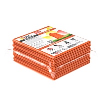 Мешки для мусора 160 л, оранжевые, в пачке 10 шт., ПВД, 40 мкм, 900х1100 мм, i-Bag в Коврове