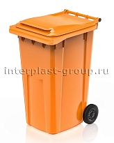 Контейнер для мусора 240 л оранжевый облегченный 240 оранжевый в Коврове