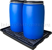 Поддон пластиковый для двух бочек в Коврове
