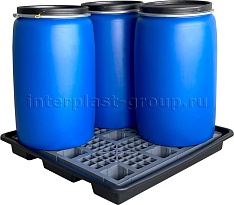 Поддон пластиковый для четырех бочек в Коврове