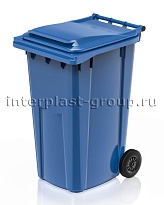 Контейнер для мусора 240 л голубой облегченный 240 голубой в Коврове