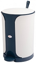 Контейнер для мусора Sтилъ с педалью 18 л синий 18 синий в Коврове