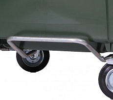 Педаль для мусорного контейнера 1100 л. серый в Коврове Педаль для мусорного контейнера 1100 л. серый в Коврове