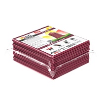 Мешки для мусора 160 л, бордовые, в пачке 10 шт., ПВД, 40 мкм, 900х1100 мм, i-Bag в Коврове