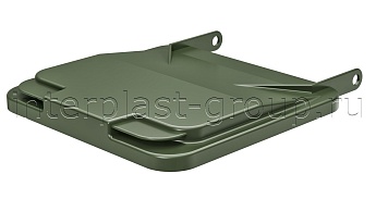 Комплект крышки для контейнера 120 л. зеленая зеленый в Коврове Комплект крышки для контейнера 120 л. зеленая зеленый в Коврове